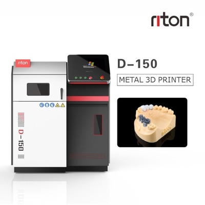 Принтер металла 3D лазера волокна SLM Riton зубоврачебный для аддитивного 3d печатая 100 крон в 3 часах